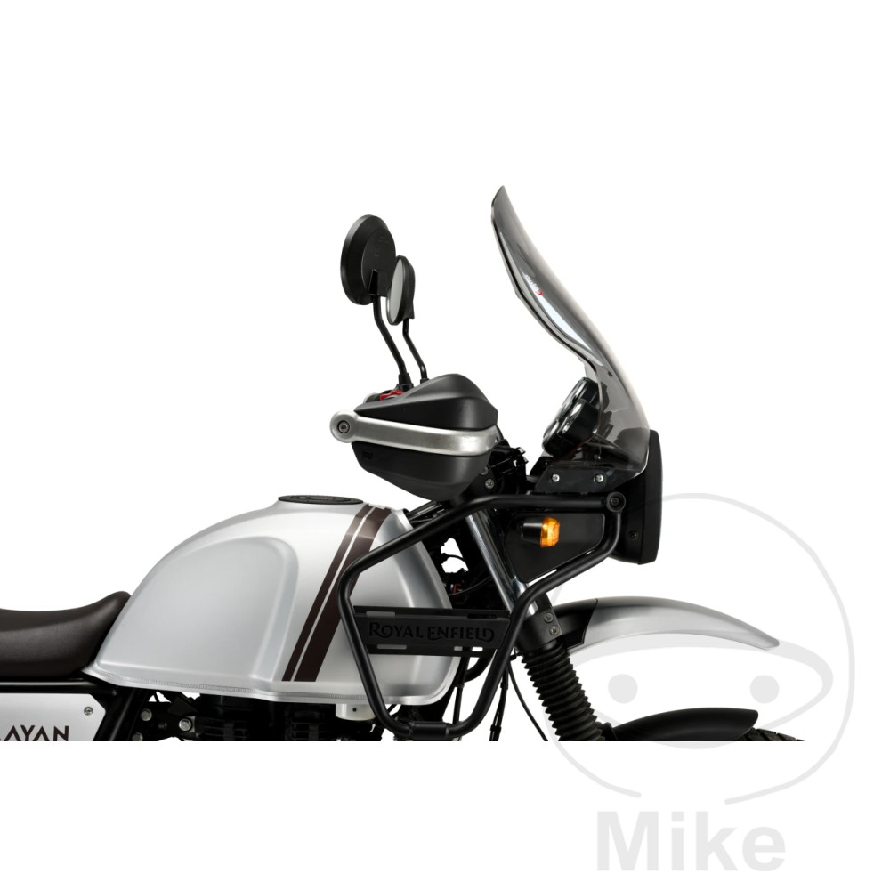 Puig plexi TOUR PUIG rauchgrau ROYAL ENFIELD HIMALAYAN 411 ABS 21-24, ENFIELD HIMALAYAN 411 SCRAM ABS 21-24, ENFIELD HIMALAYAN 411 SLEET ABS 21