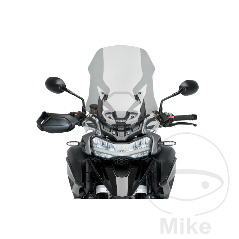 Levně Puig plexi TOUR PUIG rauchgrau TRIUMPH TIGER 1200 GT ABS 22-24, TIGER 1200 GT EXPLORER ABS 22-24, TIGER 1200 GT PRO ABS 22-24, TIGER 1200 RALLY