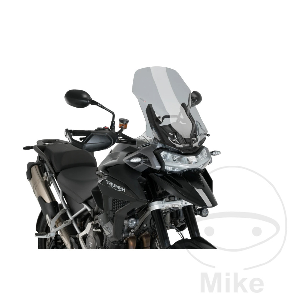 Puig plexi TOUR PUIG kouřová TRIUMPH TIGER 1200 GT ABS 22-24, TIGER 1200 GT EXPLORER ABS 22-24, TIGER 1200 GT PRO ABS 22-24, TIGER 1200 RALLY EXPLORER ABS 22-24, TIGER 1200 RALLY PRO ABS 22-24