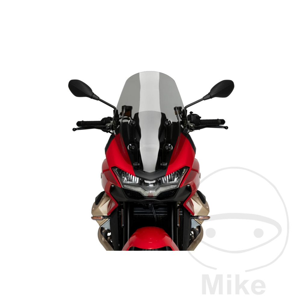Puig plexi TOUR PUIG rauchgrau MOTO GUZZI V100 1000 MANDELLO ABS EURO5 22-24, GUZZI V100 1000 S MANDELLO ABS EURO5 23-24, GUZZI V100 1000 MANDELLO AVIAZIONE NAVALE ABS EURO5 23-24