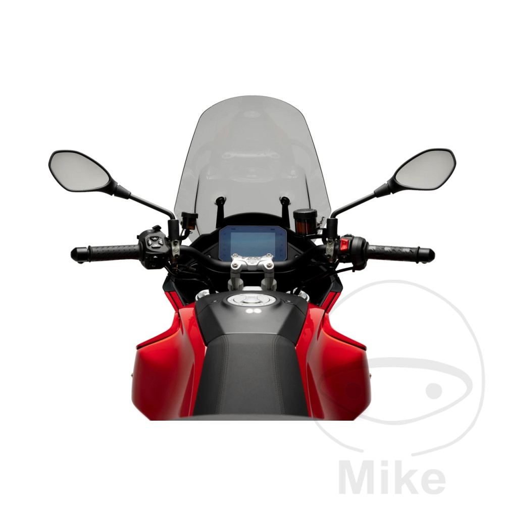 Puig plexi TOUR PUIG rauchgrau MOTO GUZZI V100 1000 MANDELLO ABS EURO5 22-24, GUZZI V100 1000 S MANDELLO ABS EURO5 23-24, GUZZI V100 1000 MANDELLO AVIAZIONE NAVALE ABS EURO5 23-24