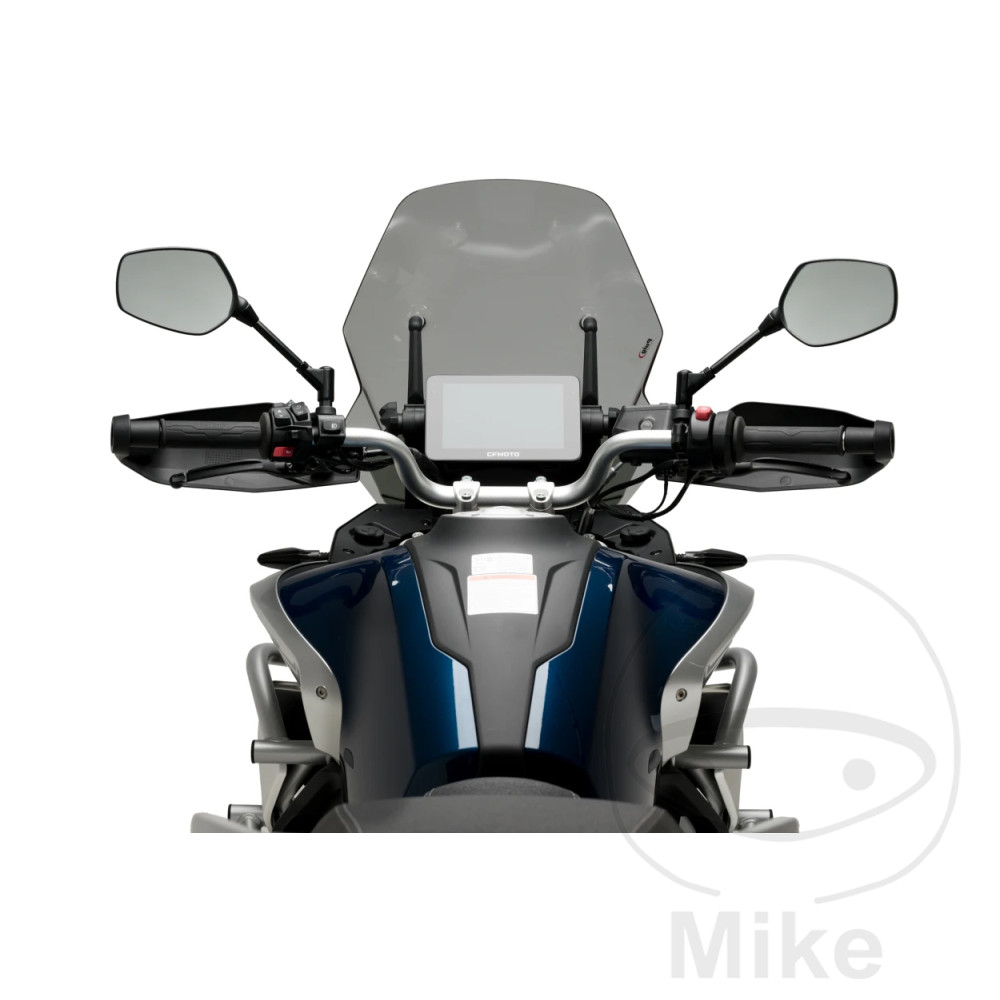 Puig plexi TOUR PUIG kouřová CFMOTO MT 800 LIMITED EDITION ABS 23-24, MT 800 EXPLORE ABS 23-24, MT 800 SPORT ABS 22-24, MT 800 TOURING ABS 22-25