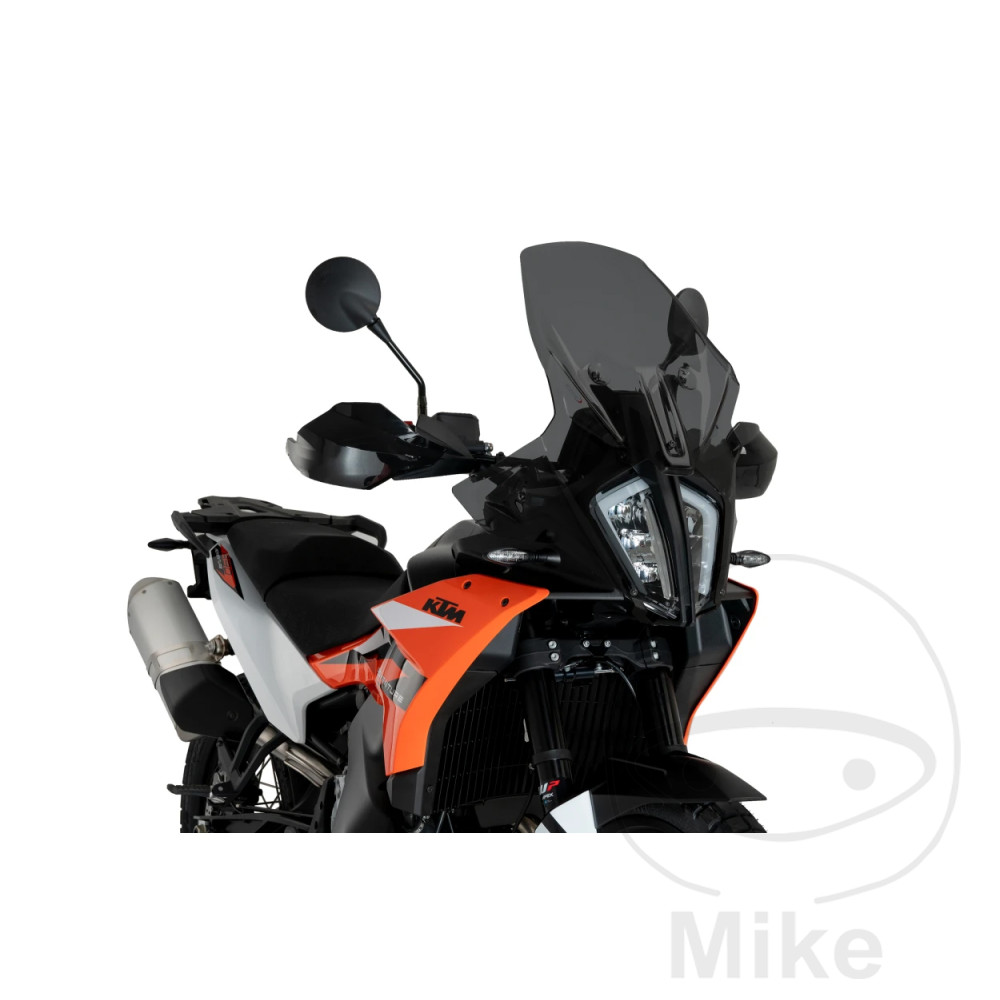 Puig plexi TOUR PUIG tmavá verze KTM ADVENTURE 790  ABS 23-24, ADVENTURE 890 R  ABS 21-24, ADVENTURE 890 R RALLY ABS 21-25