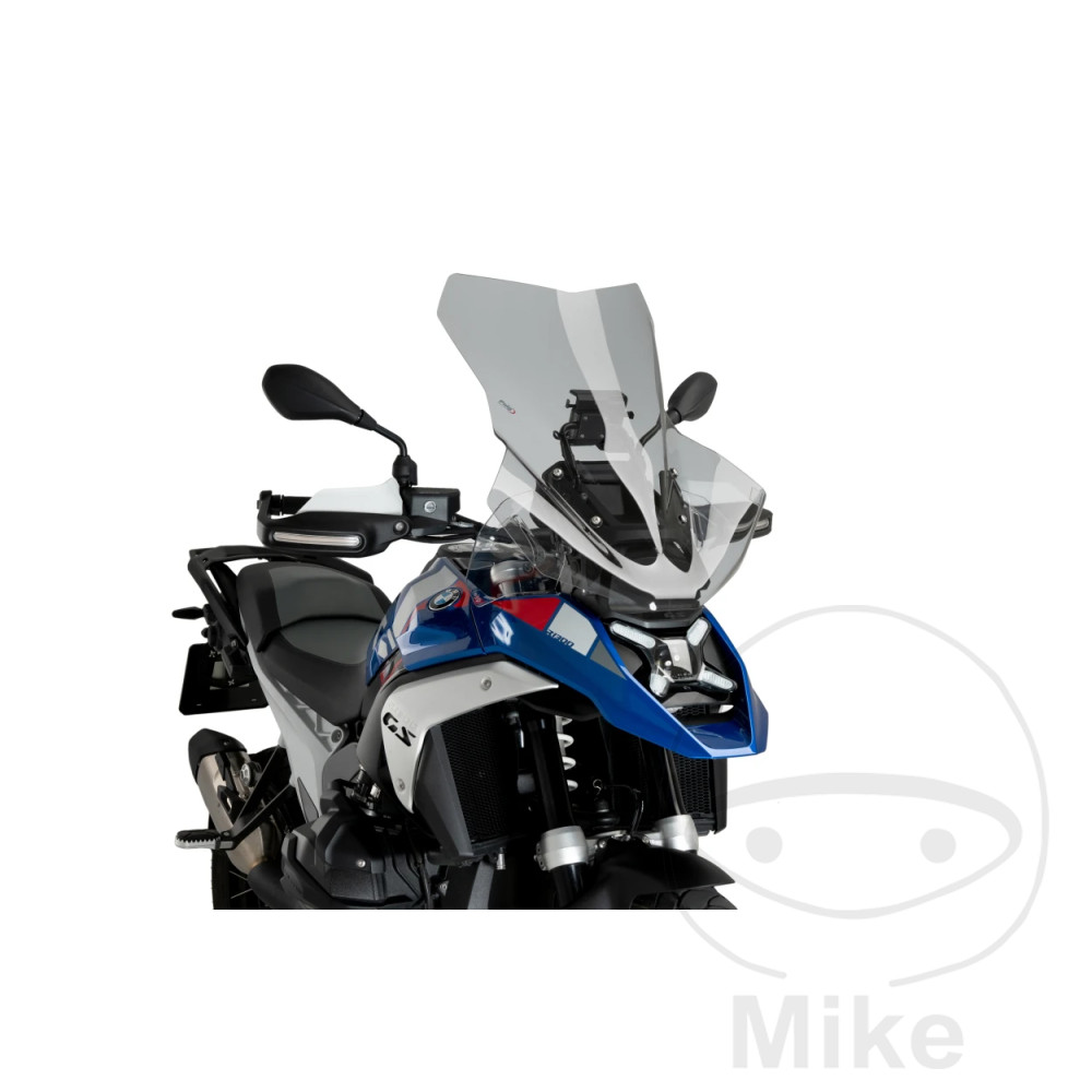 Puig plexi TOUR PUIG rauchgrau BMW R 1300 GS GUSSRAD 23-24, R 1300 GS SCHMIEDERAD 23-24, R 1300 GS SPEICHENRAD 23-24