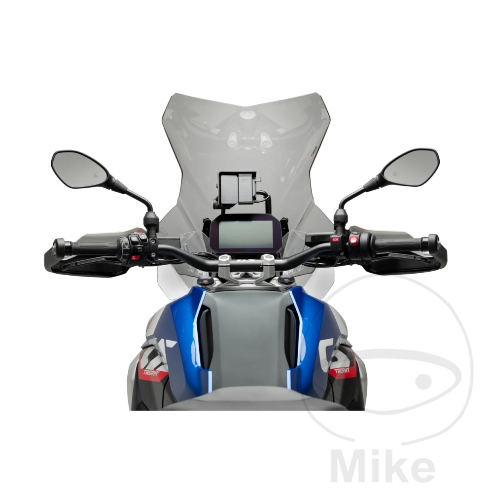 Puig plexi TOUR PUIG rauchgrau BMW R 1300 GS GUSSRAD 23-24, R 1300 GS SCHMIEDERAD 23-24, R 1300 GS SPEICHENRAD 23-24