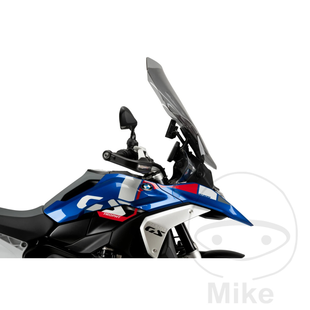 Puig plexi TOUR PUIG kouřová BMW R 1300 GS GUSSRAD 23-24, R 1300 GS SCHMIEDERAD 23-24, R 1300 GS SPEICHENRAD 23-24