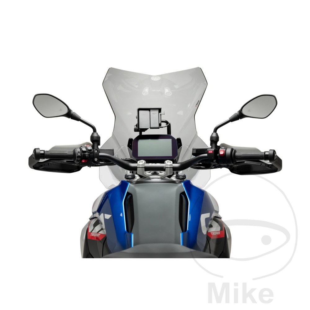 Puig plexi TOUR PUIG rauchgrau BMW R 1300 GS GUSSRAD 23-24, R 1300 GS SCHMIEDERAD 23-24, R 1300 GS SPEICHENRAD 23-24