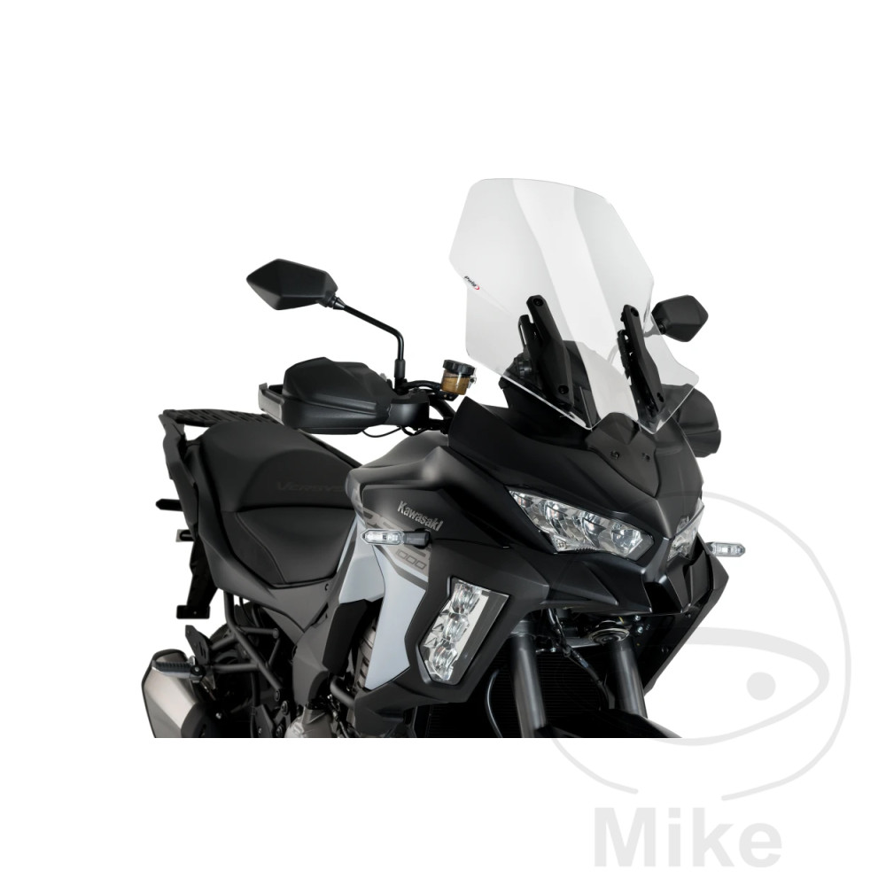 Puig plexi TOUR PUIG transparent KAWASAKI KLZ 1000 VERSYS ABS 19-24, KLZ 1000 SE VERSYS ABS 19-24, KLZ 1000 S VERSYS ABS 21-24