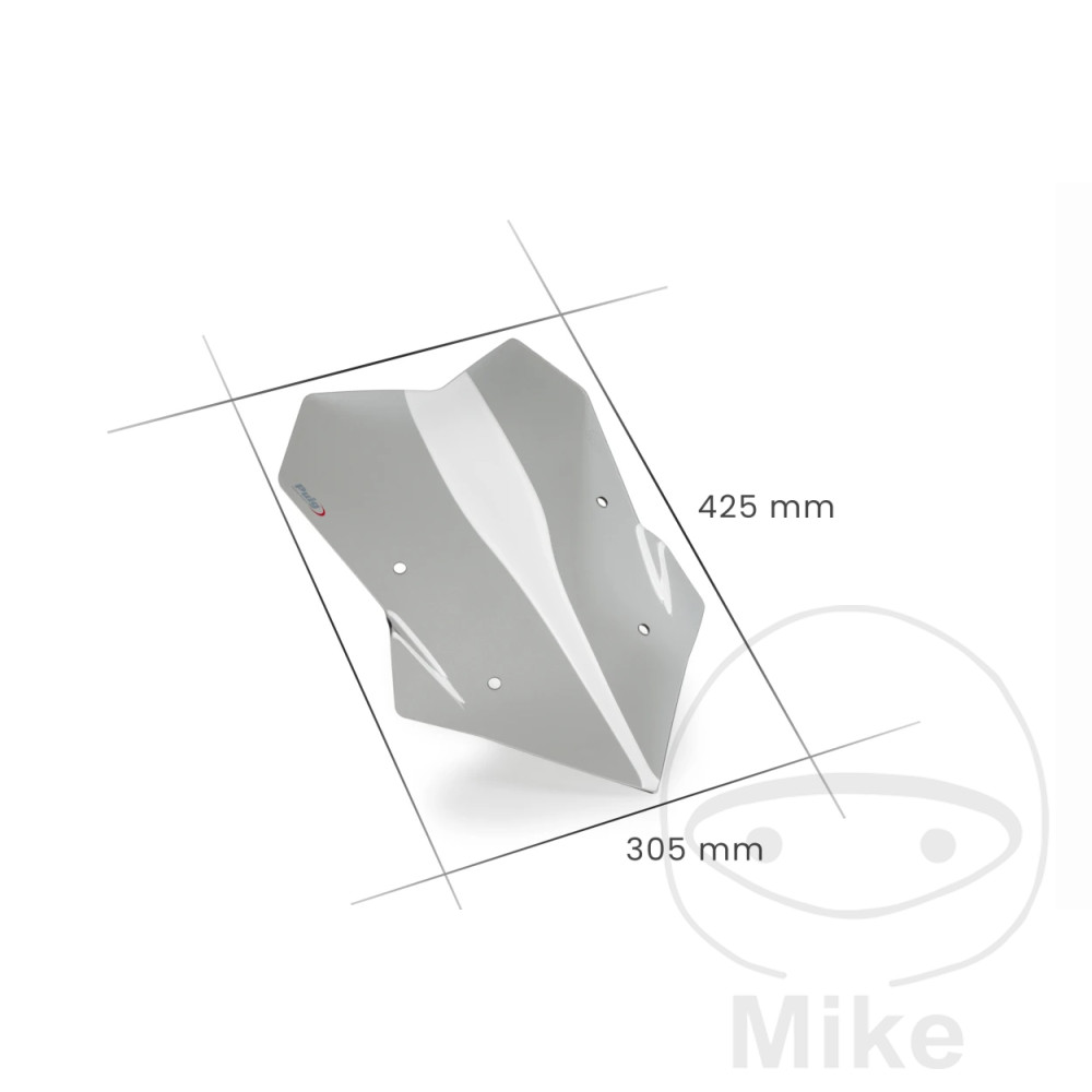 Puig plexi SPORT PUIG kouřová YAMAHA TRACER 9 900 ABS MTT890 23-24, TRACER 9 900 GT ABS MTT890-D 23-24