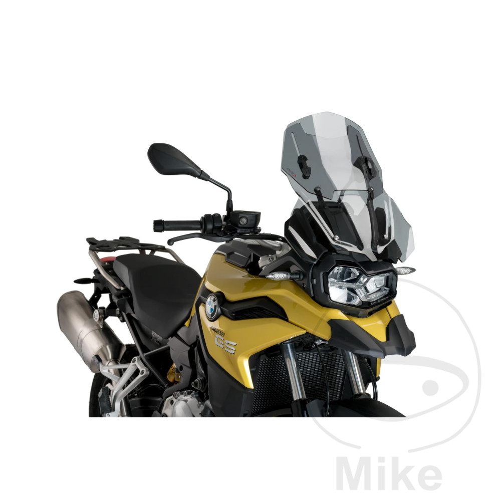 Puig plexi TOUR PUIG VERSTELLB dunkel BMW F 750 850 GS  ABS 18-20, F 750 850 GS  ABS DTC 18-23, F 750 850 GS  ABS DTC ESA 21-23, F 750 850 GS  ABS ESA 18-20, F 750 850 GS EDITION 40 YEARS ABS DTC 21, F 750 850 GS EDITION 40 YEARS ABS DTC ESA 21, F 800 900