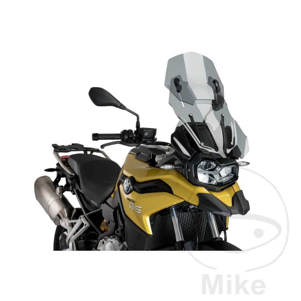Puig plexi TOUR PUIG VERSTELLB dunkel BMW F 750 850 GS  ABS 18-20, F 750 850 GS  ABS DTC 18-23, F 750 850 GS  ABS DTC ESA 21-23, F 750 850 GS  ABS ESA 18-20, F 750 850 GS EDITION 40 YEARS ABS DTC 21, F 750 850 GS EDITION 40 YEARS ABS DTC ESA 21, F 800 900