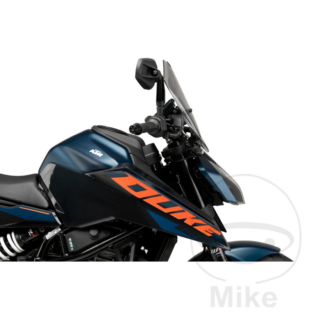 Puig plexi TOUR NEW GEN PUIG rauchgrau KTM DUKE 125 ABS EURO5 24, DUKE 390 ABS EURO5 24