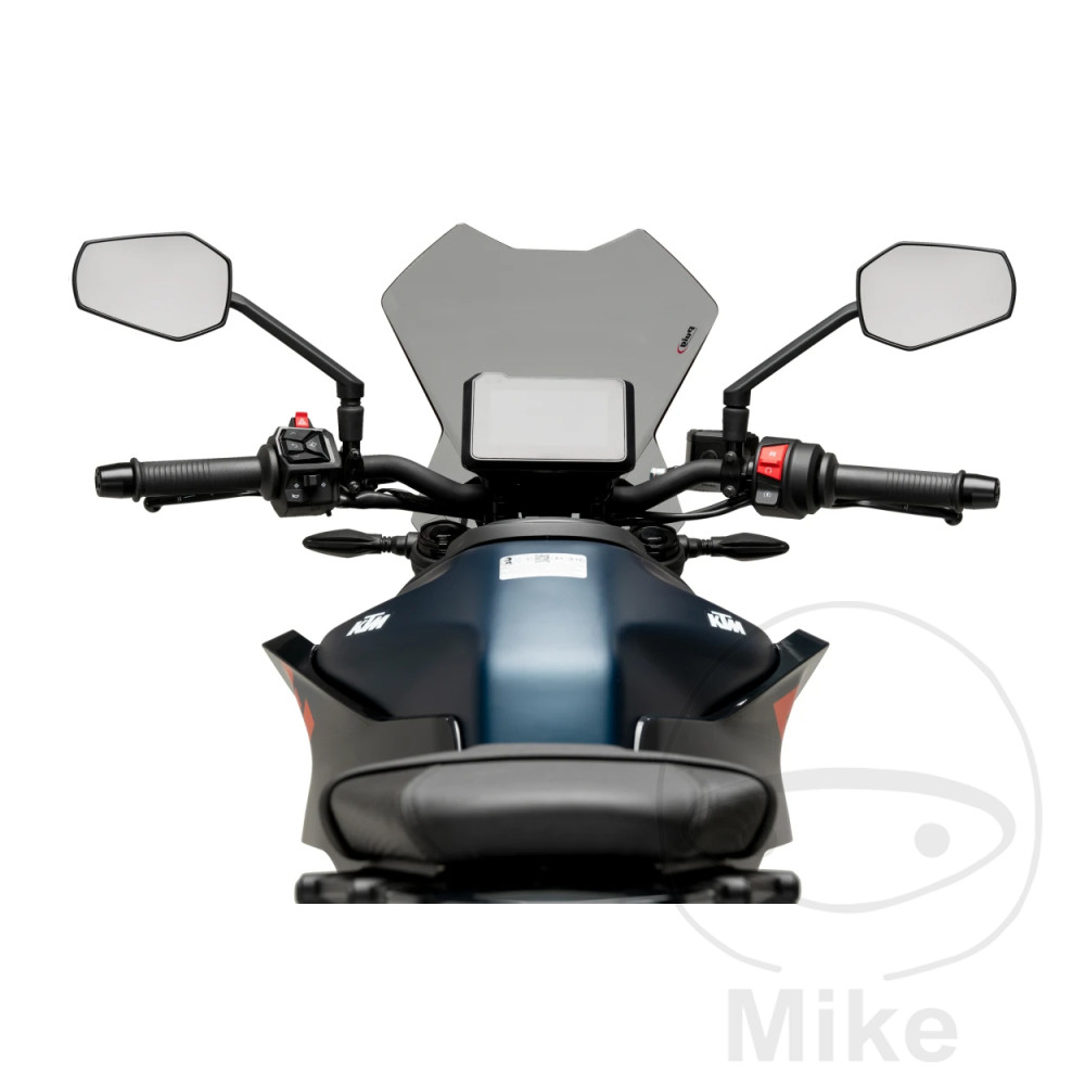 Puig plexi TOUR NEW GEN PUIG rauchgrau KTM DUKE 125 ABS EURO5 24, DUKE 390 ABS EURO5 24