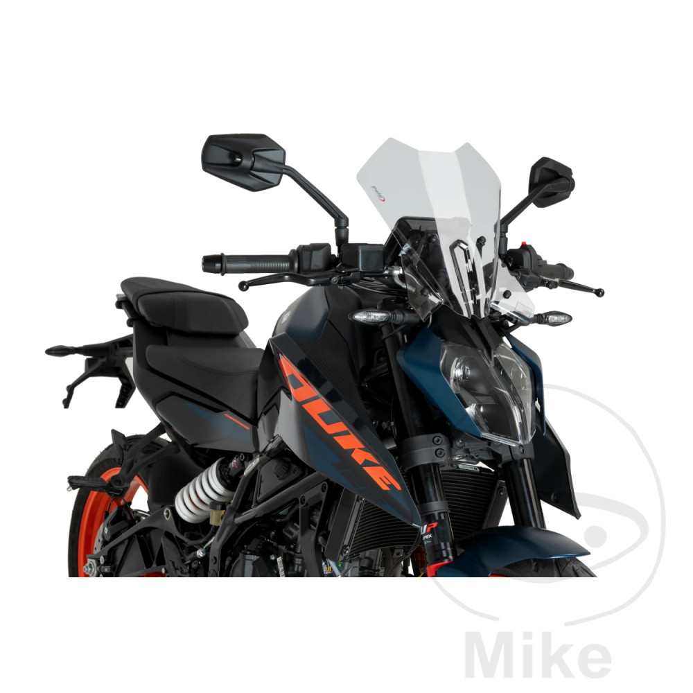 Puig plexi TOUR NEW GEN PUIG transparent KTM DUKE 125 ABS EURO5 24, DUKE 390 ABS EURO5 24