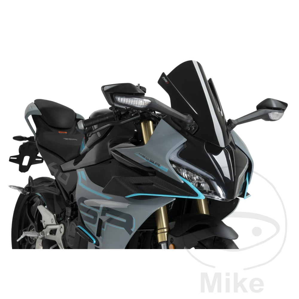 Puig plexi Zapalovací-závodní PUIG černá CFMOTO SR 450 X ABS 23, SR 450 ABS 23-24