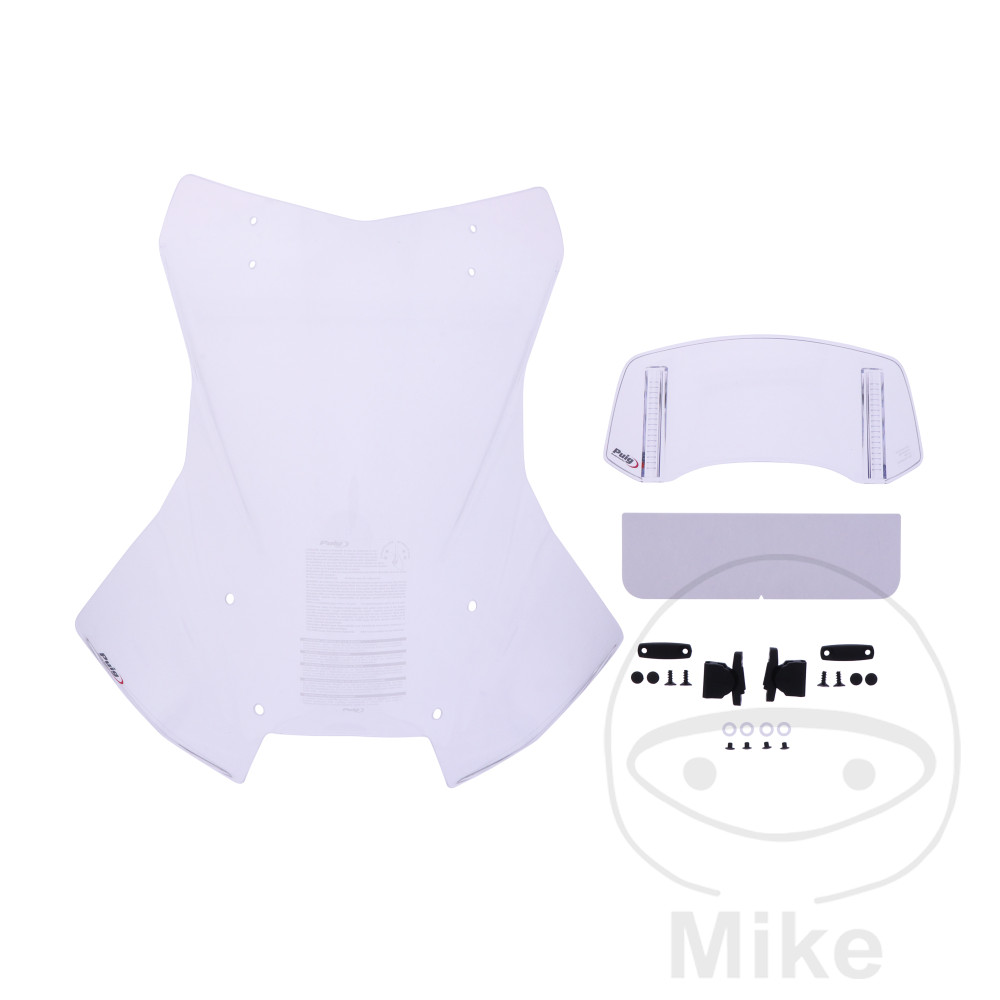 Puig plexi TOUR PLUS SPOI PUIG transparent BMW R 1300 GS  DSA GUSSRAD 23-24, R 1300 GS  DSA SCHMIEDERAD 23-24, R 1300 GS  DSA SPEICHENRAD 23-24, R 1300 GS  GUSSRAD 23-24, R 1300 GS  SCHMIEDERAD 23-24, R 1300 GS  SPEICHENRAD 23-24, R 1300 GS ADVENTURE SCHM