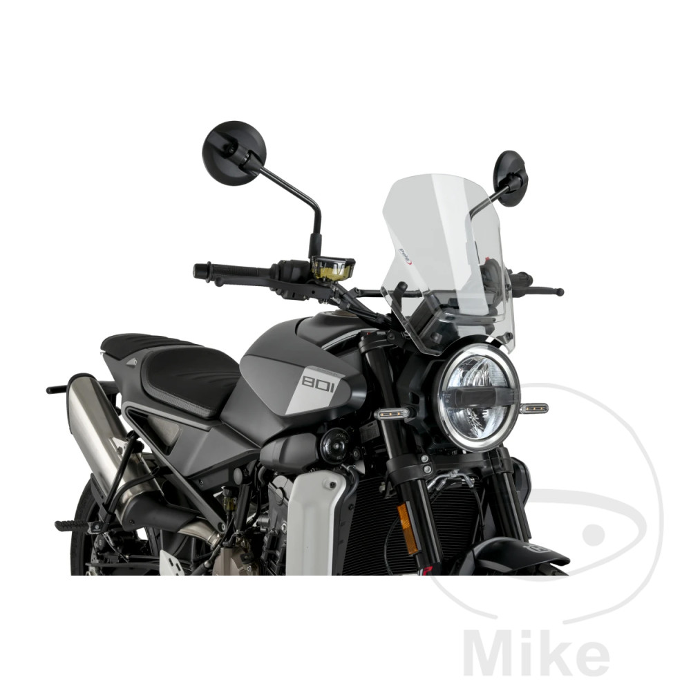 Puig plexi SPORT NEW GEN PUIG transparent HUSQVARNA SVARTPILEN 801 ABS 24-25, SVARTPILEN 801 L ABS 25
