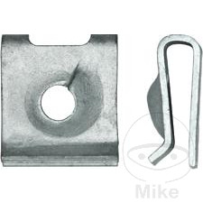 JMP plechová matka balení obsahuje 10 kusů BMW K 75 RT 89-95, K 75 RT  ABS 89-96, K 100 RS  ABS 83-89, K 100 RS 84-89, K 100 RT 83-89, K 100 RT  ABS 83-89, K 100 LT 86-91...