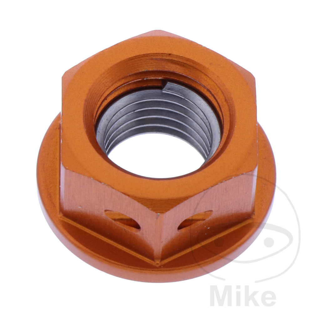 JMP matice Rozeta BOLT M8X1.25 mm Alu Racing orange APRILIA PEGASO 650 97-00, PEGASO 650 IE 01-04, PEGASO 650 IE FACTORY 07-10, PEGASO 650 GARDA 98-00, PEGASO 650 IE GARDA 01-04, PEGASO 650 IE STRADA 05-10, PEGASO 650 IE TRAIL 06-10...