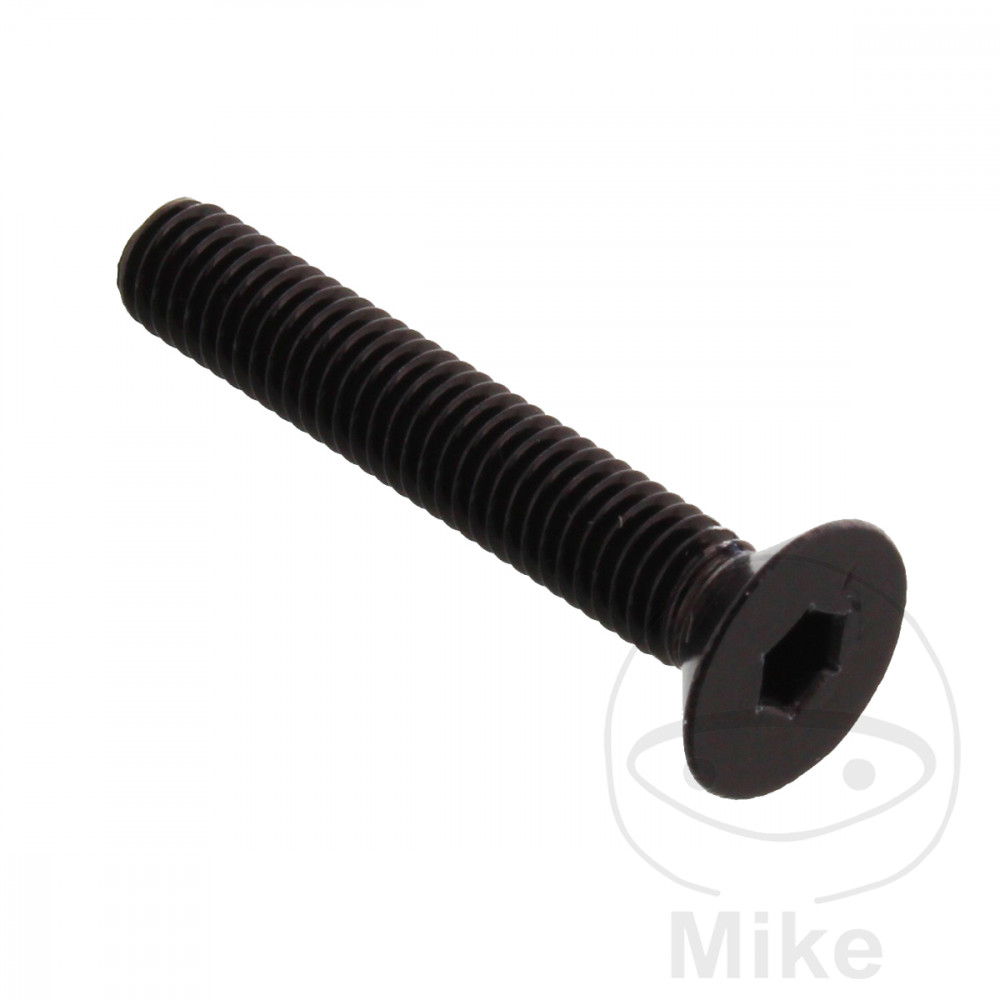 JMP zápustný šroub M5X0.8 mm 30 mm Alu černý