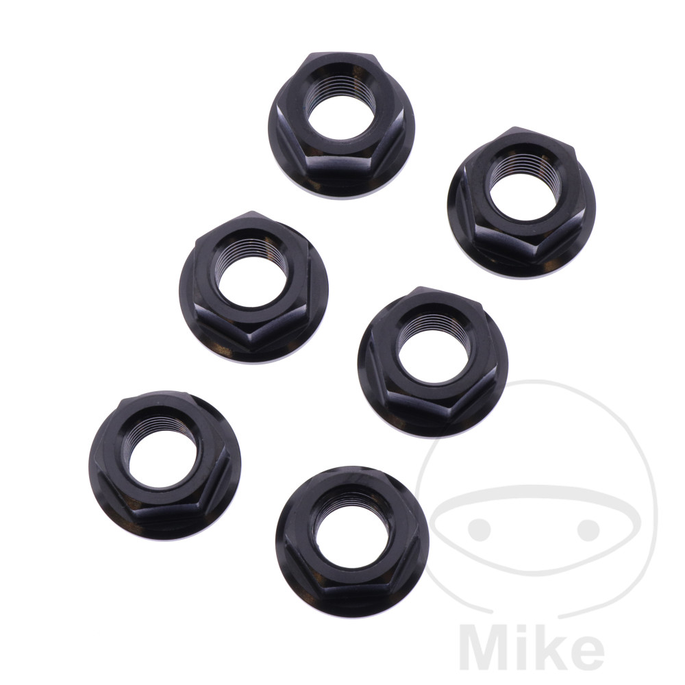 Matice Rozeta sada JMP BOLT M10X1.25MM VA A4 černá