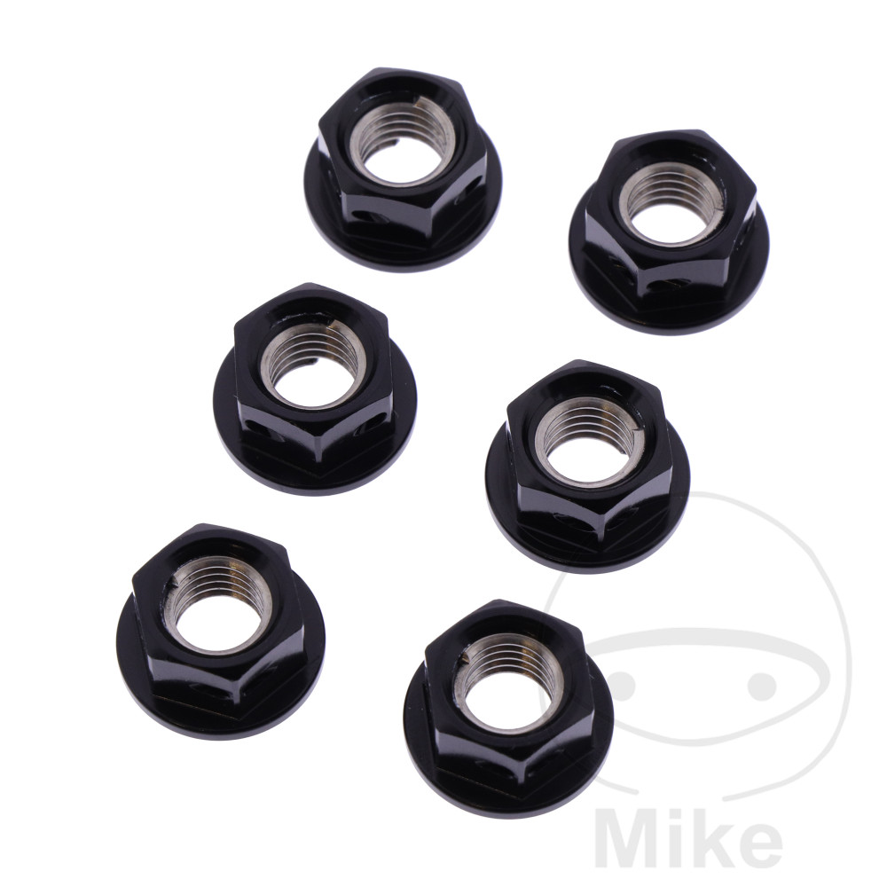 Matice Rozeta sada JMP BOLT M8X1.25MM AL RAC černá