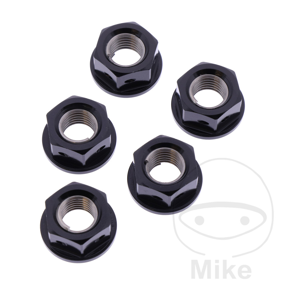 Matice Rozeta sada JMP BOLT M10X1.25MM AL RAC černá