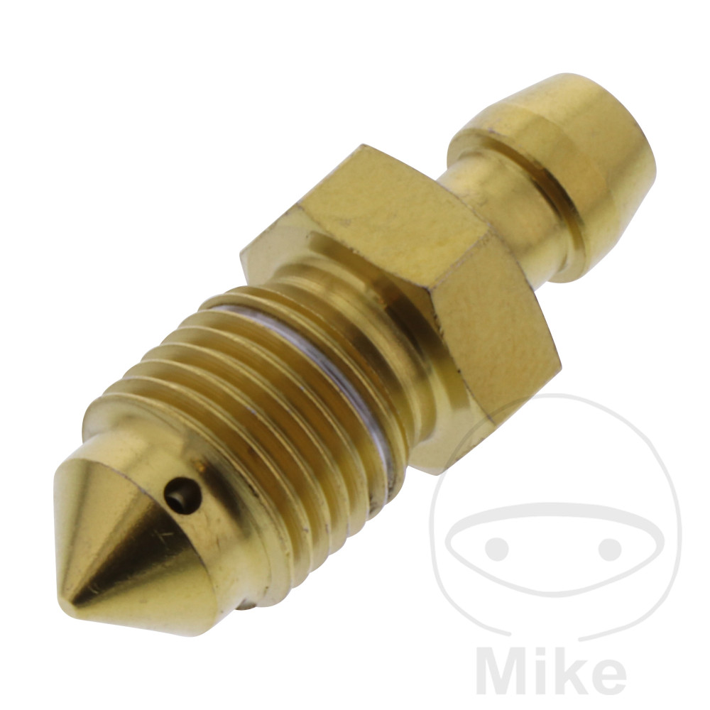 Levně JMP odvzdušňovací šroub M10 x 1.00 mm nerez V4A zlatý APRILIA AF1 50 FUTURA 90-92, AF1 50 PROJECT 108 88, AF1 50 89, AF1 125 FUTURA 90-91, AF1 125