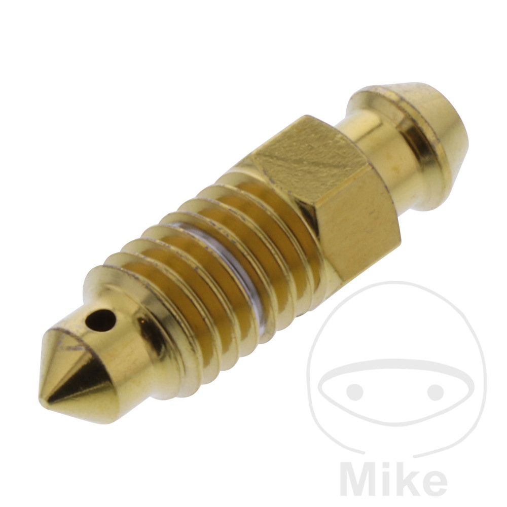 Levně JMP odvzdušňovací šroub M8X1.25 mm nerez V4A zlatý APRILIA AMICO 50 GL 96-99, AMICO 50 SPORT 92-93, ARRECIFE 125 04-06, ARRECIFE 200 04-06, ARRECIFE
