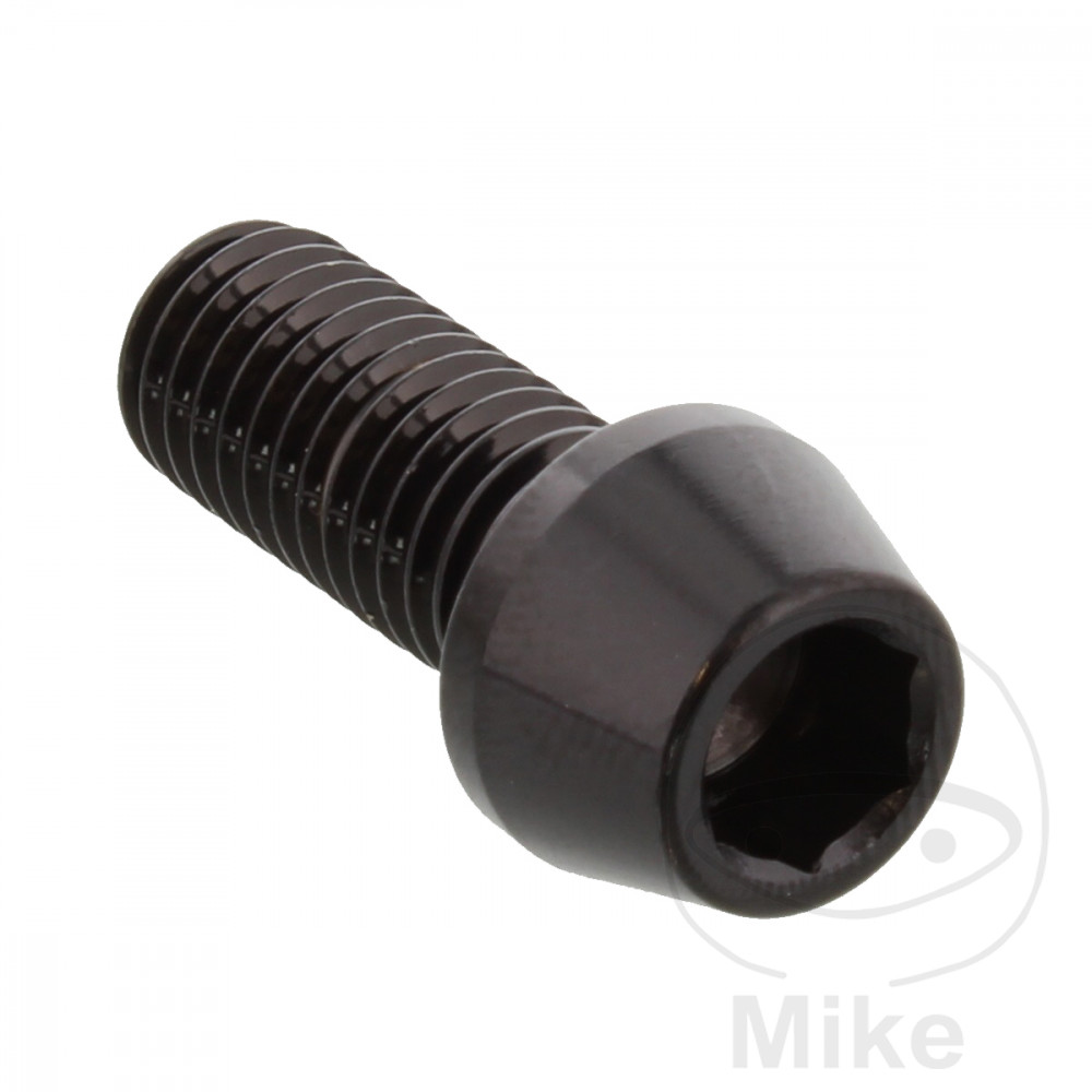 JMP šroub válce kónický M8X1.25 mm 20 mm nerez V4A černý