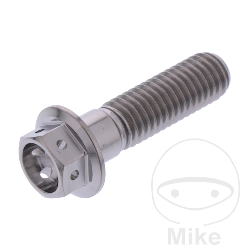 JMP šroub šestihranný M8X1.25 mm 30 mm Titan Racing APRILIA AREA 51 50 LC 98, AREA 51 50 LC KAT 99-02, AREA 51 50 LC SBK KAT 00-02, ATLANTIC 500 02-05, GRANDE 250 11-13, HABANA 50 99, HABANA 50 KAT 00-01...
