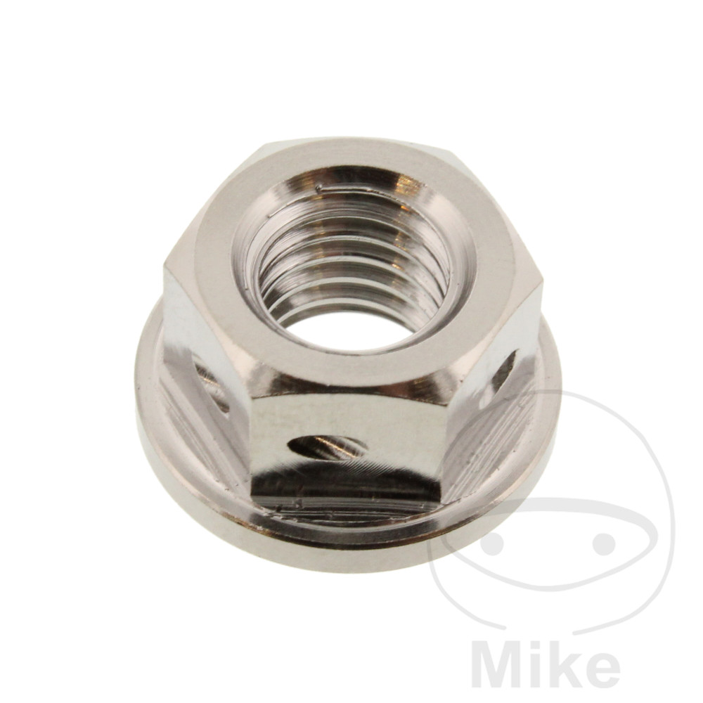 Levně JMP matka řetězového kolečka M8X1.25 mm Titan APRILIA PEGASO 650 97-00, PEGASO 650 IE 01-04, PEGASO 650 IE FACTORY 07-10, PEGASO 650 GARDA 98-00,