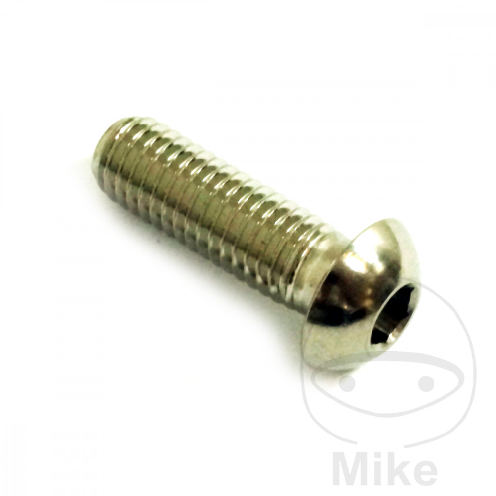 JMP šrouby brzdového kotouče M8X1.25 mm 25 mm nerez V4A BMW C1 125 00-04, C1 125 ABS 00-04, C1 200 01-04, C1 200 ABS 01-04, F 800 800 S 06-10, F 800 800 S ABS 07-10, F 800 800 ST 06-12...