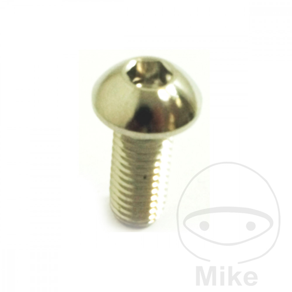 JMP šrouby brzdového kotouče M8X1.25 mm 20 mm nerez V4A BMW C1 125 00-04, C1 125 ABS 00-04, C1 200 01-04, C1 200 ABS 01-04, R 850 R KOLO S VÝPLETEM 95-02, R 850 R SPEICHENRAD 95-02, R 850 GS 98-99...