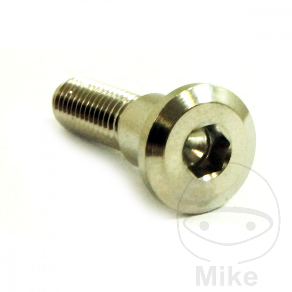 JMP brake disc bolts M8X1.25 mm 33 mm stainless V4A SUZUKI GS 500 EU 89-00, GS 500 EUZ 89, GS 500 E 79-00, GS 500 EZ 89, GS 500 01-06, GS 500 U 01-06, GS 500 F 04-06...