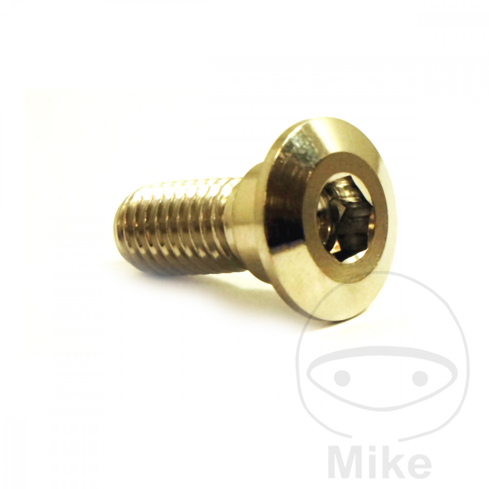 JMP šrouby brzdového kotouče M8X1.25 mm 20 mm nerez V4A YAMAHA FZ6 600 N 04-07, FZ6 600 NS 05-06, FZ6 600 SA FAZER ABS 06-08, FZ6 600 NA  ABS 07-08, FZ6 600 S FAZER 04-08, FZ6 S2 600 SHG FAZER 07-09, FZ6 S2 600 SAHG FAZER ABS 07-10...