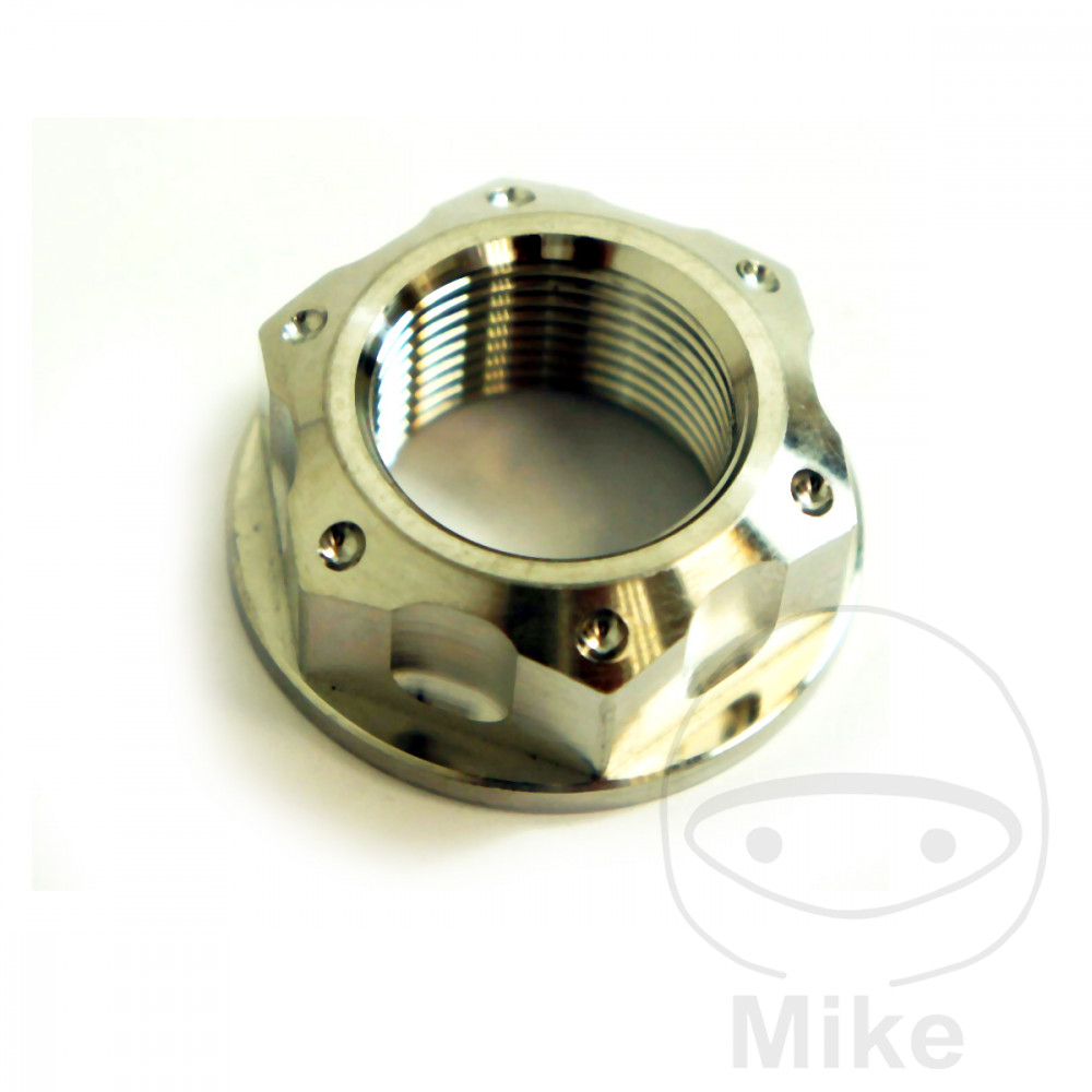 JMP matice M22X1.50 mm 32 mm nerez V4A HONDA CB 1100 A ABS LITÁ KOLA 13, CB 1300 F SUPER FOUR 03-04, CB 1300 SA SUPER BOL`DOR ABS 05-09, CB 1300 SUPER FOUR 05, CB 1300 A SUPER FOUR ABS 05-09, CBR 600 RR 03-16, CBR 600 RRA ABS 13-16...