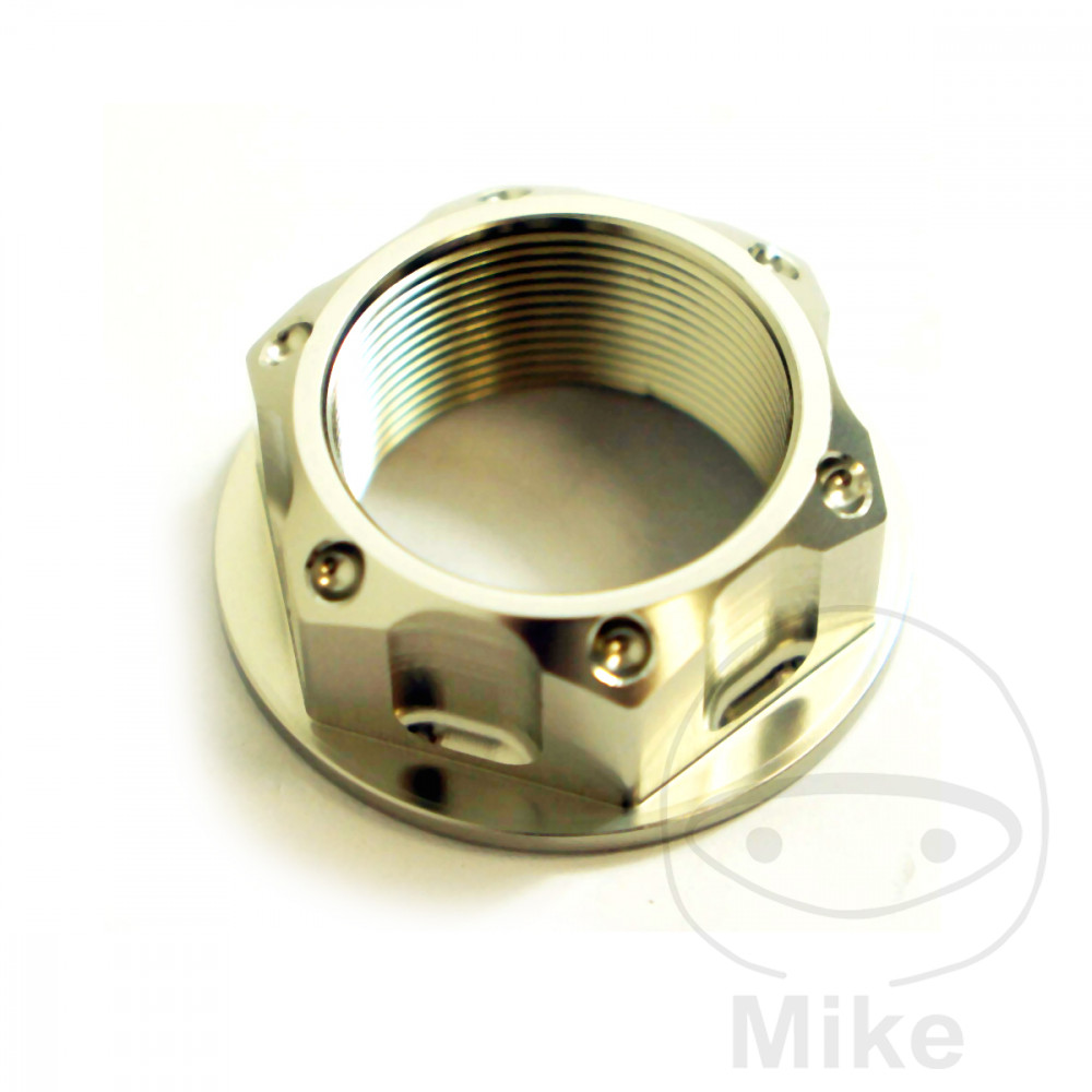 JMP matka krku řízení M24X1.50 mm Alu stříbrný HONDA CB 650 C CUSTOM 80-81, CB 650 79-82, CB 650 SC CUSTOM 82-83, CB 750 F SUPERSPORT 76-78, CB 750 K 78-82, CB 750 F BOL D´OR 80-82, CB 750 C CUSTOM 81-83...