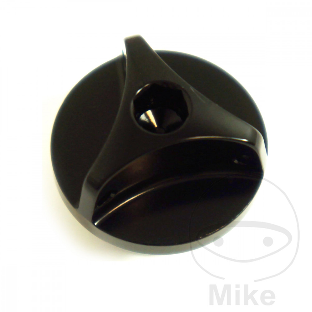JMP nalévací šroub M20X2.5 mm Alu černý DUCATI 848 848 08-10, 848 848 EVO 11-13, 848 848 EVO CORSE SE 12-13, 848 848 EVO DARK 11-13, MULTISTRADA 1200 10-11, MULTISTRADA 1200 ABS 10-15, MULTISTRADA 1200 S GT GRANTURISMO ABS 13-14...