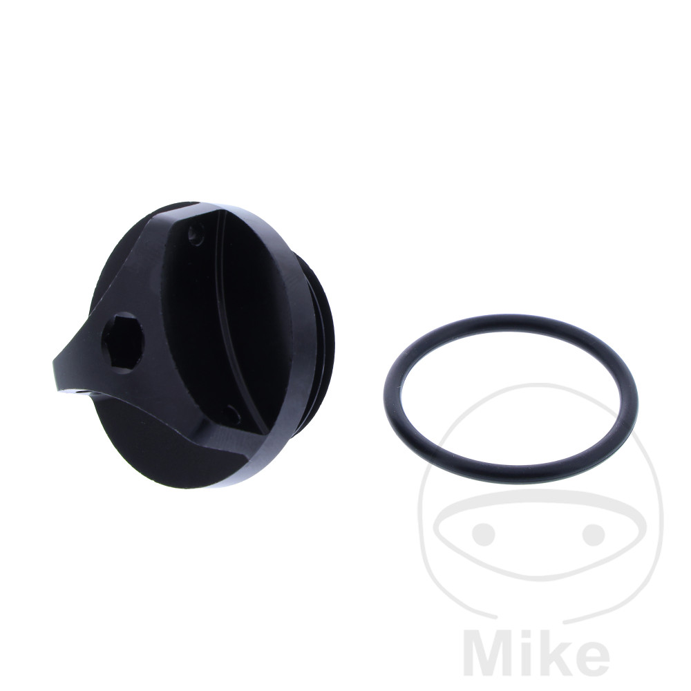 Nalévací šroub   M27X3.00 mm Alu černý