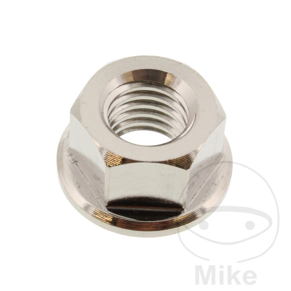 Levně JMP matka řetězového kolečka M8X1.25 mm nerez V4A APRILIA PEGASO 650 97-00, PEGASO 650 IE 01-04, PEGASO 650 IE FACTORY 07-10, PEGASO 650 GARDA 98-00,