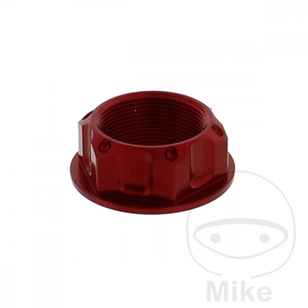 Matka krku řízení   M24X1.00 mm Alu červený