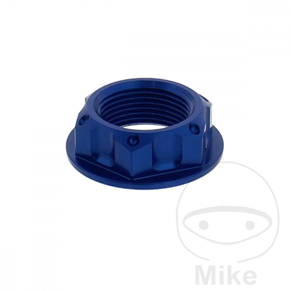 JMP matka krku řízení M24X1.50 mm Alu modrý HONDA CB 650 C CUSTOM 80-81, CB 650 79-82, CB 650 SC CUSTOM 82-83, CB 750 F SUPERSPORT 76-78, CB 750 K 78-82, CB 750 F BOL D´OR 80-82, CB 750 C CUSTOM 81-83...