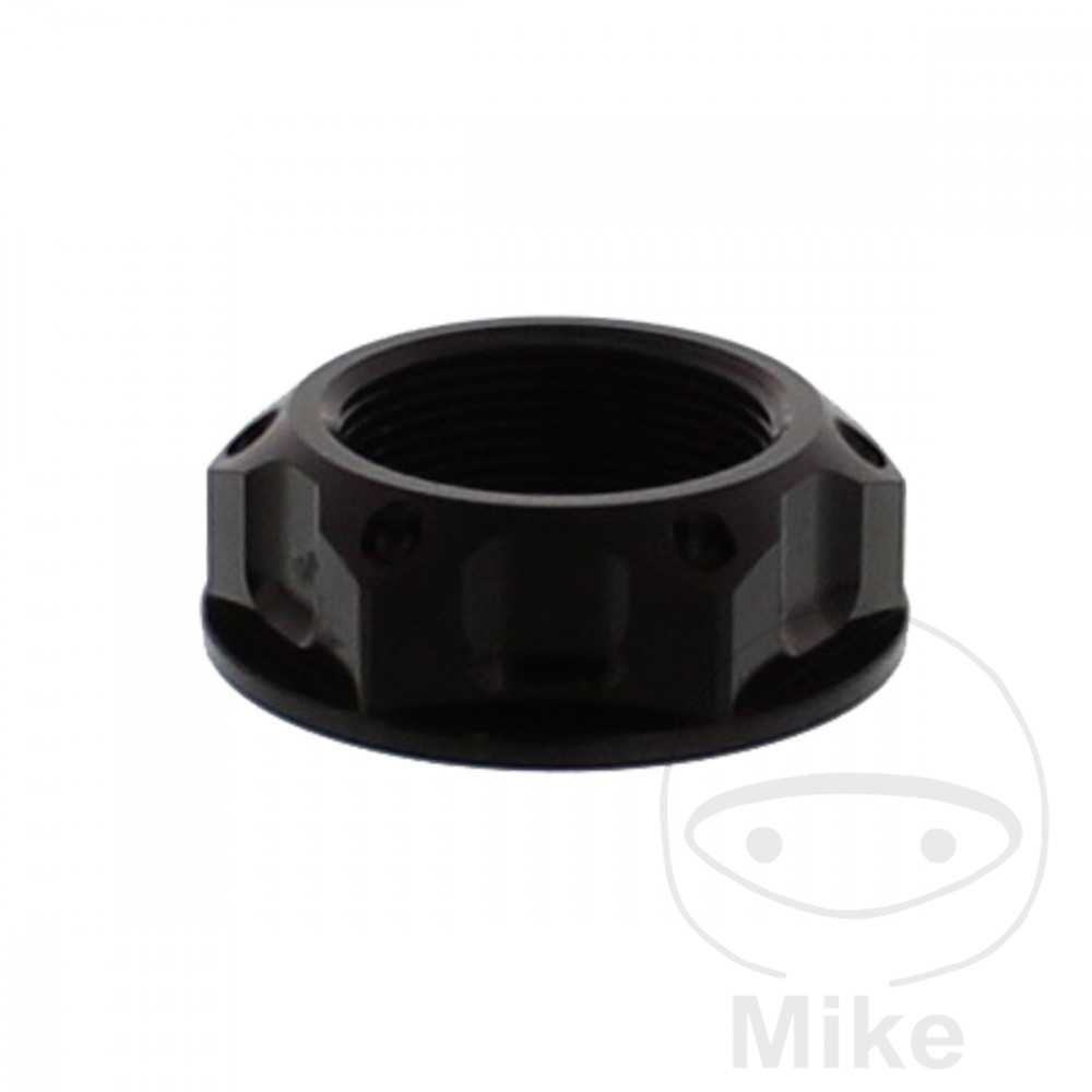 Matka krku řízení M22X1.00 mm Alu černý