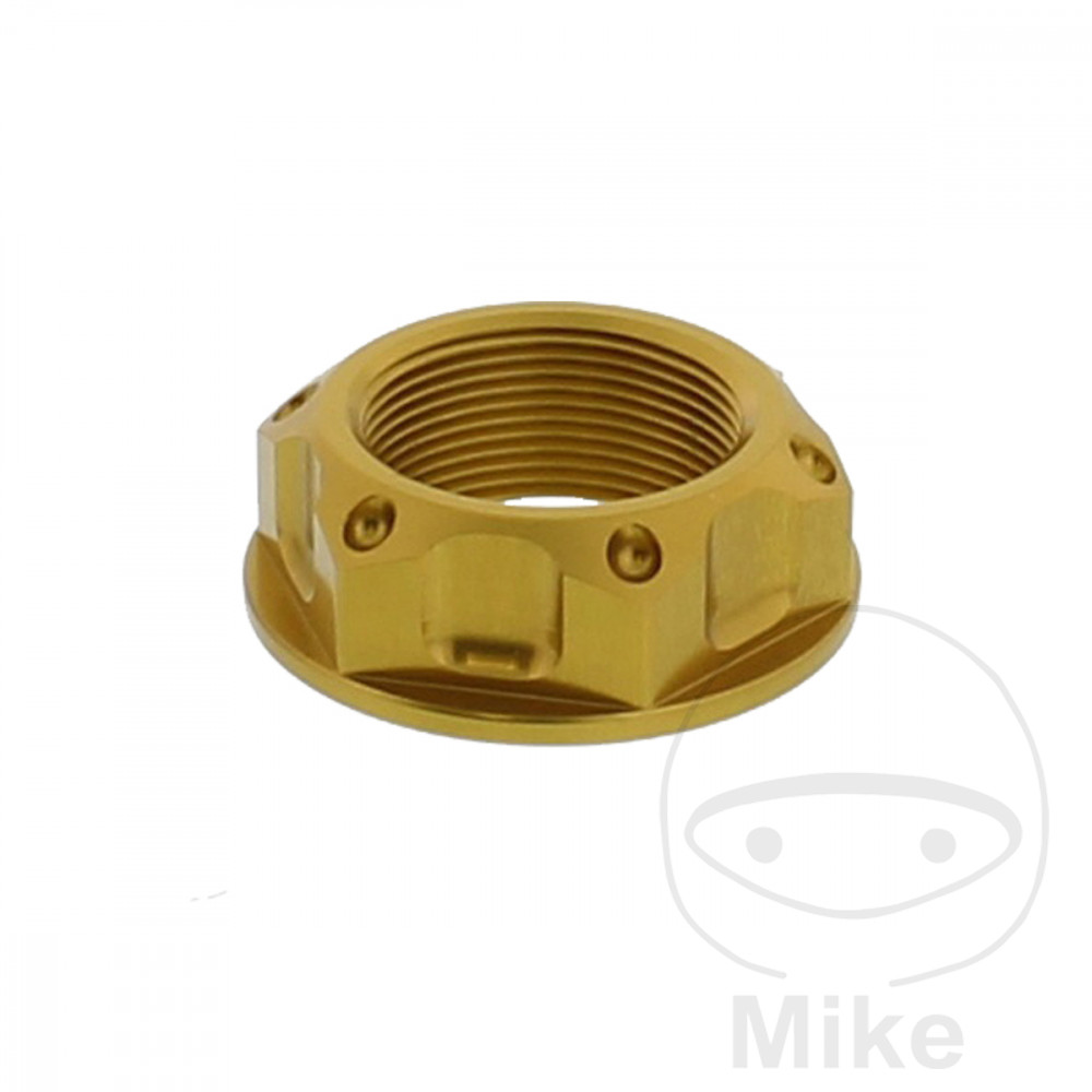 JMP matka krku řízení M22X1.00 mm Alu zlatý APRILIA DORSODURO 750 SMV 08-13, DORSODURO 750 SMV  ABS 09-17, DORSODURO 750 SMV FACTORY 10-13, DORSODURO 750 SMV FACTORY ABS 10-13, DORSODURO 900  ABS 17-21, MANA 850 07-12, MANA 850  ABS 08-13...