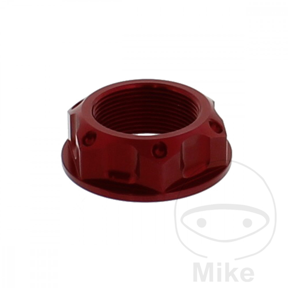 JMP matka krku řízení M22X1.00 mm Alu červený APRILIA DORSODURO 750 SMV 08-13, DORSODURO 750 SMV  ABS 09-17, DORSODURO 750 SMV FACTORY 10-13, DORSODURO 750 SMV FACTORY ABS 10-13, DORSODURO 900  ABS 17-21, MANA 850 07-12, MANA 850  ABS 08-13...
