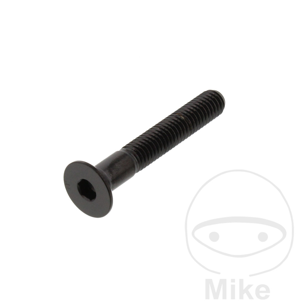 JMP zápustný šroub M6X1.00 mm 40 mm nerez V4A černý