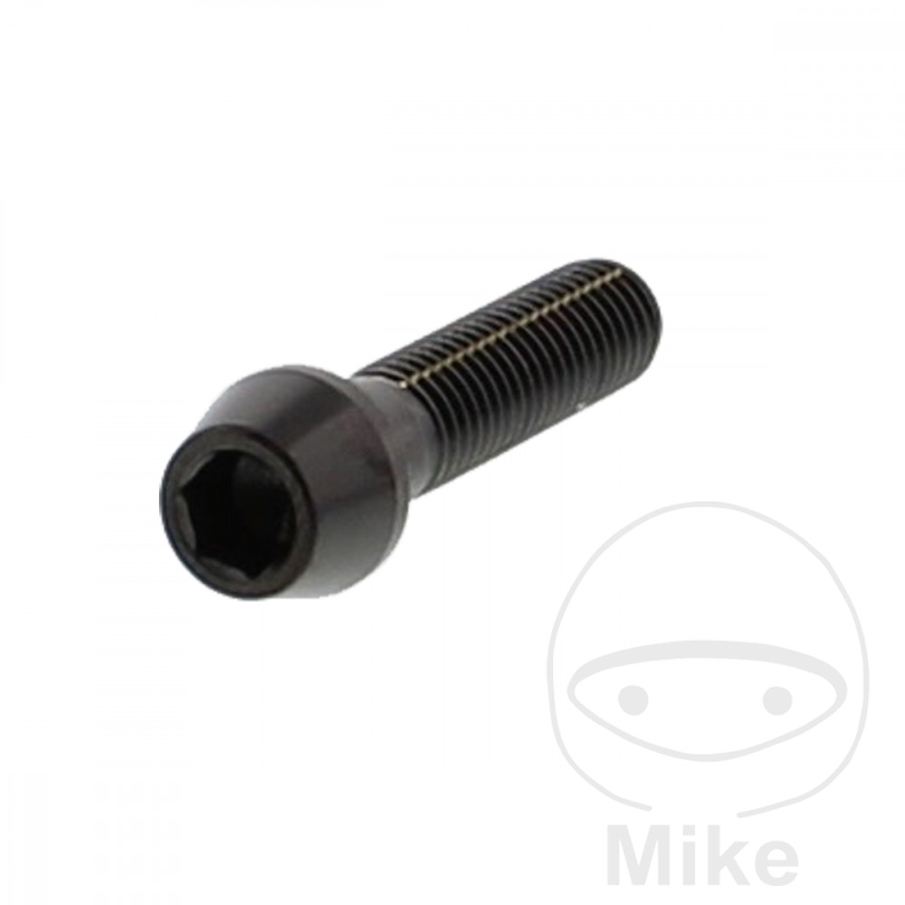 JMP šroub válce kónický M8X1.25 mm 30 mm nerez V4A černý