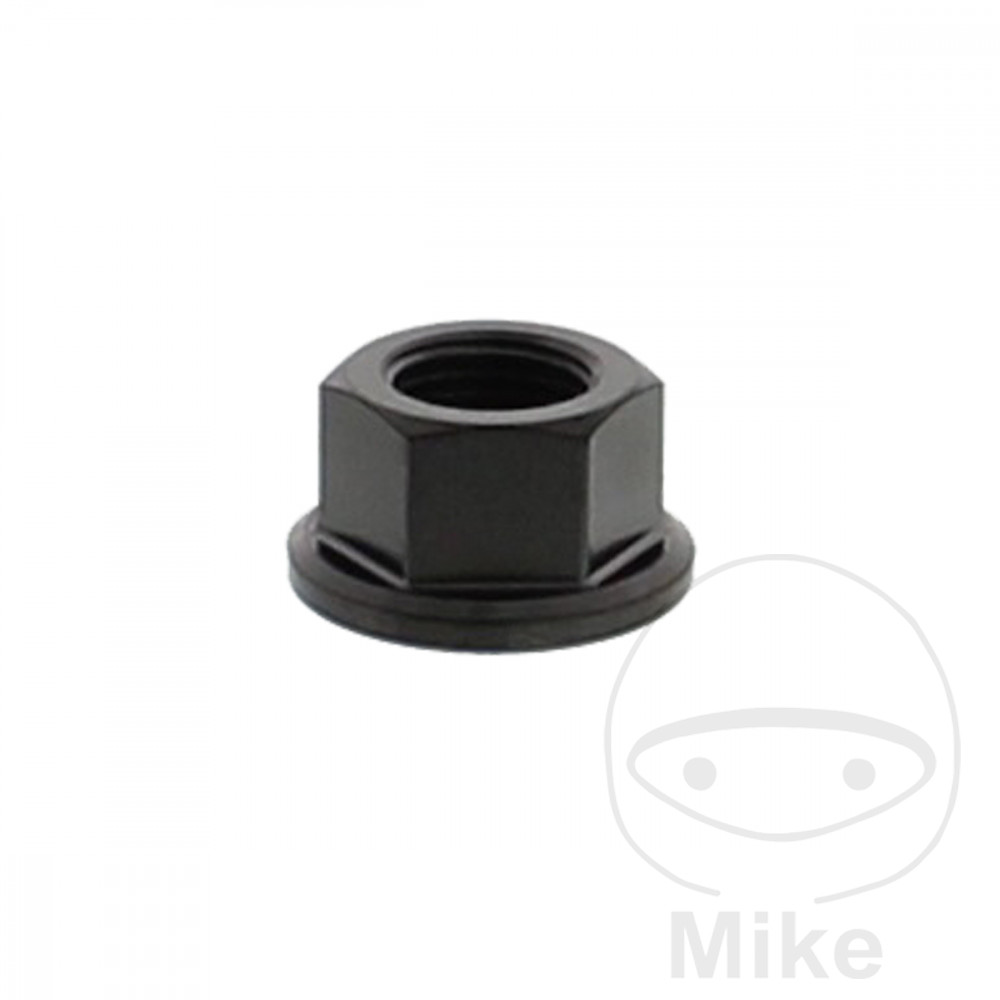 Matka řetězového kolečka M10 x 1.00 mm nerez V4A černý