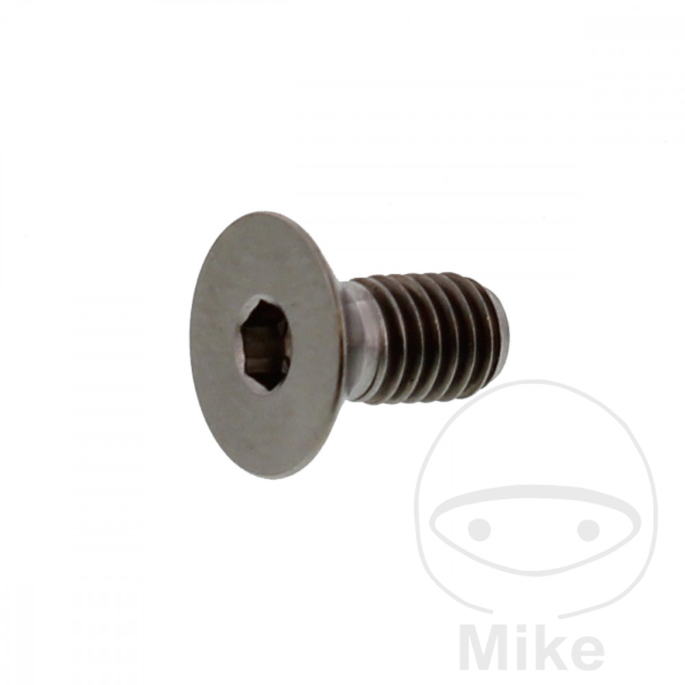 JMP zápustný šroub M5X0.8 mm 10 mm Titan